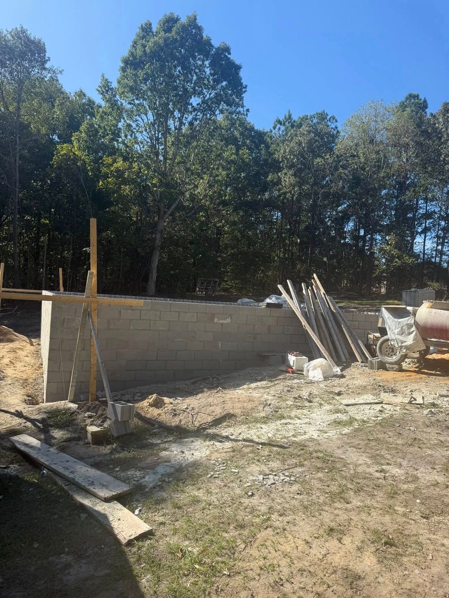 Lot And Land Clearing for Southern Pride Development in Blythewood, SC