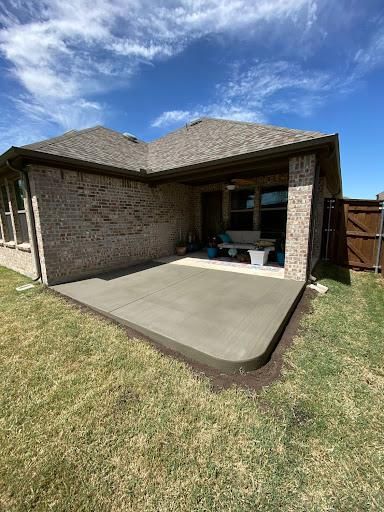 Patio Design & Installation for New Gen Concrete in Keller, TX