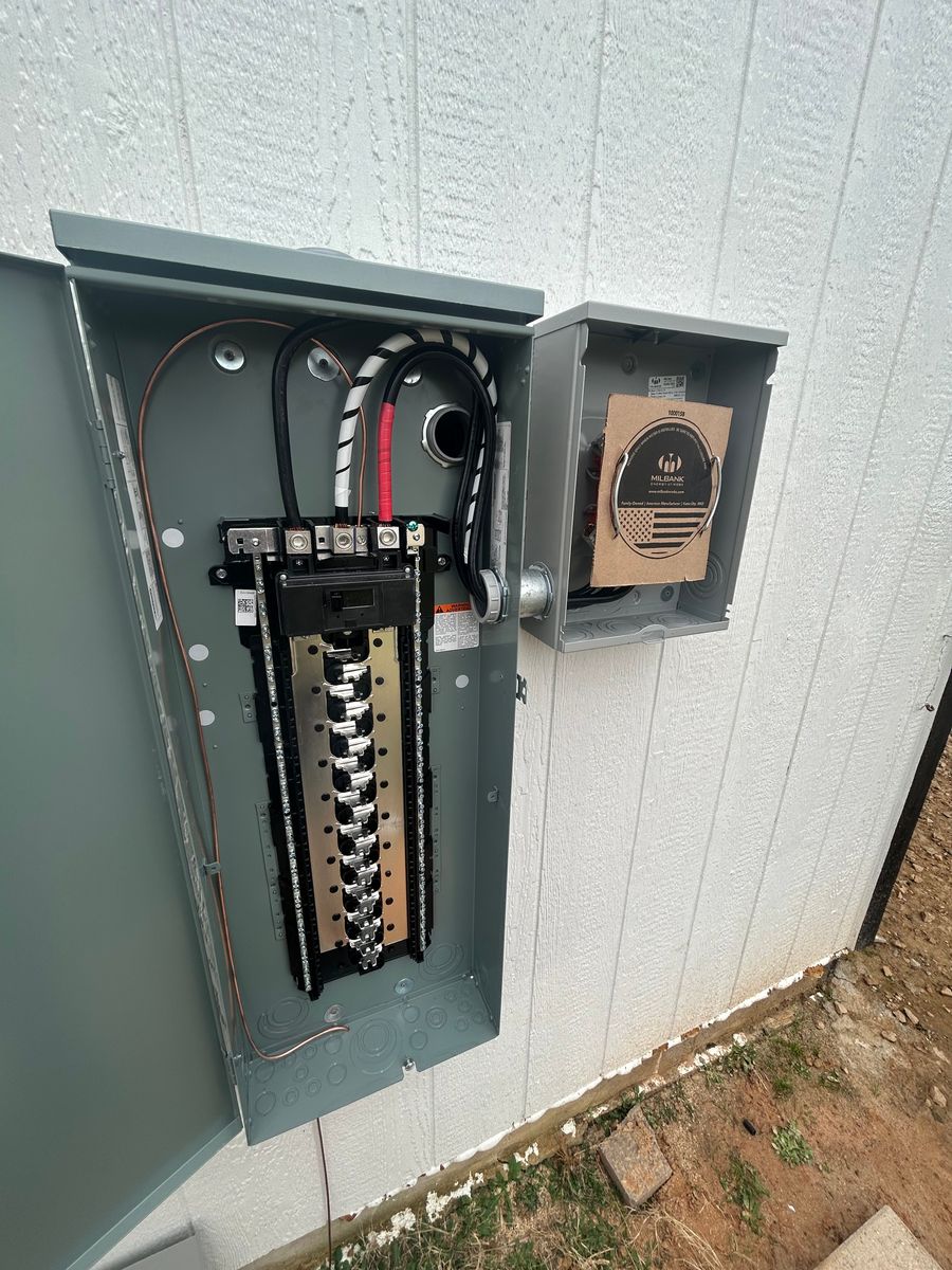 Electrical Panel Upgrades for Risen Power Electric in Lone Oak, TX