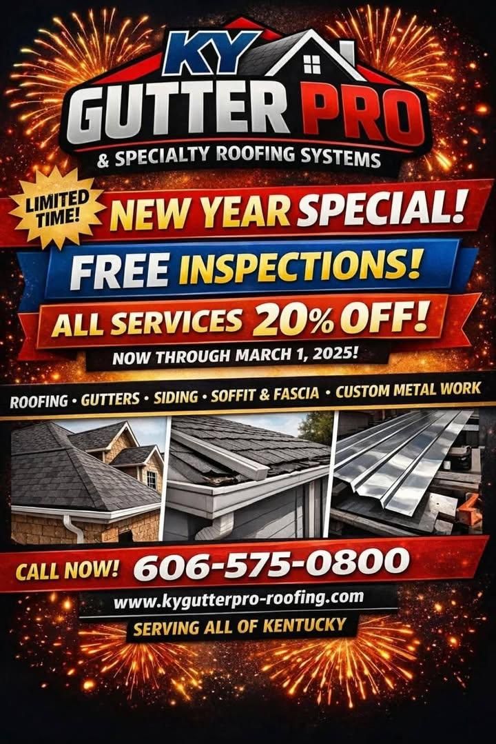 Gutter Replacement for KY Gutter Pro & Specialty Roofing Systems in Monticello, KY