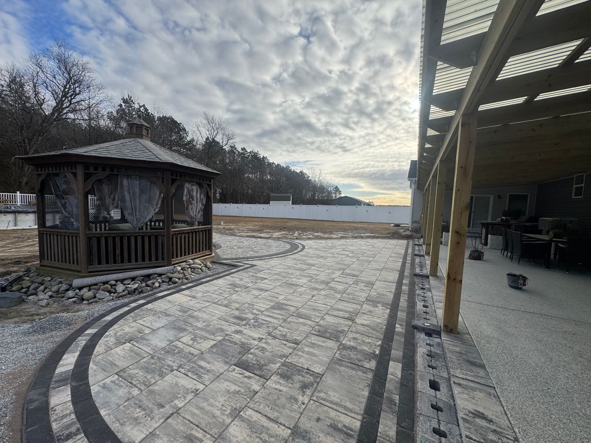 Natural Stone Hardscape for Broker Post Ground Crew in Sussex County, DE