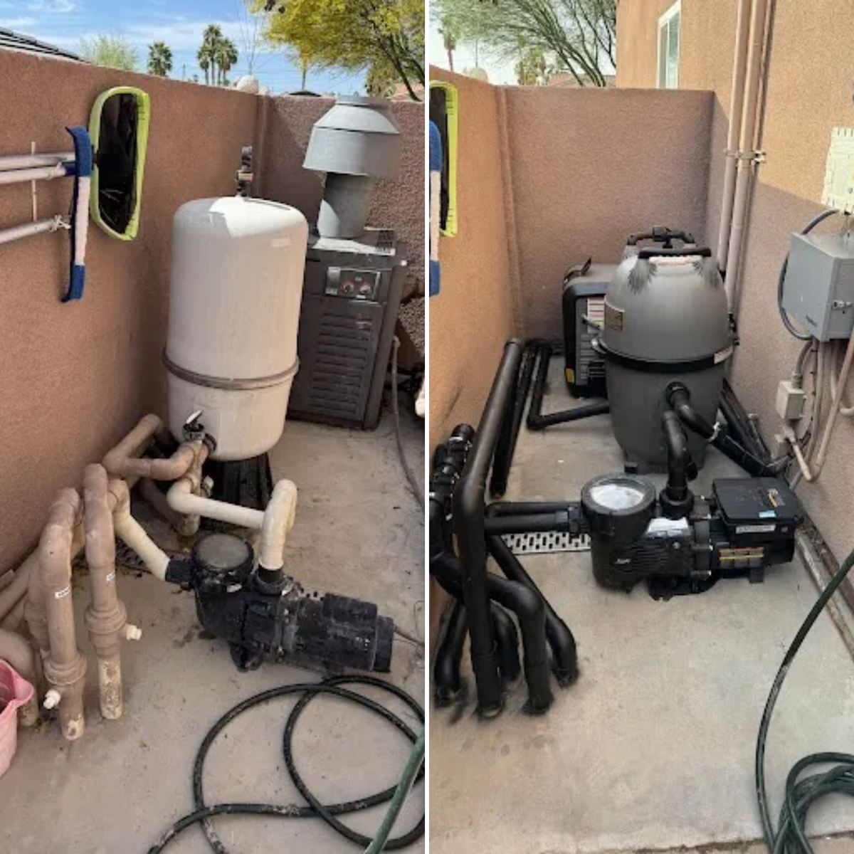 Pool Equipment Install for Clean Kort Pools in Lake Havasu City, AZ