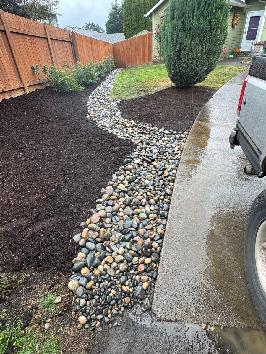 Mulch Installation for Churape And Son's Landscaping in Vancouver, WA