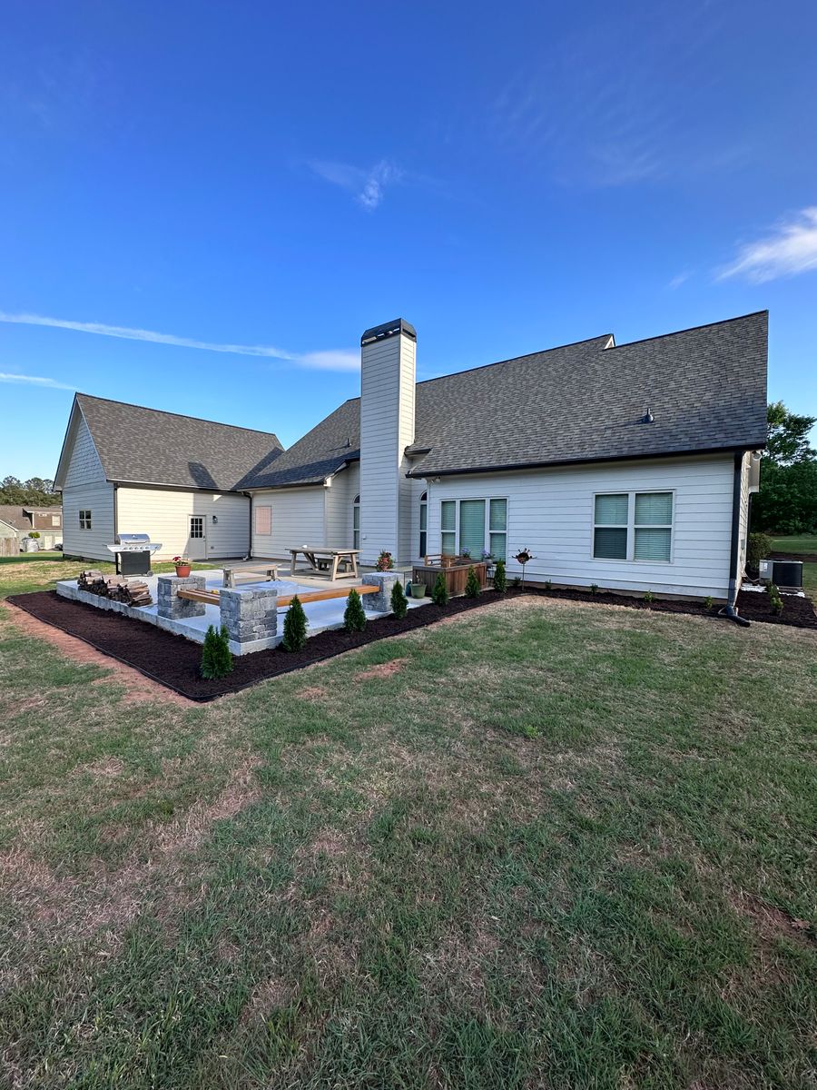 Landscaping Installs for E&T Outdoor Pros in LaGrange, GA