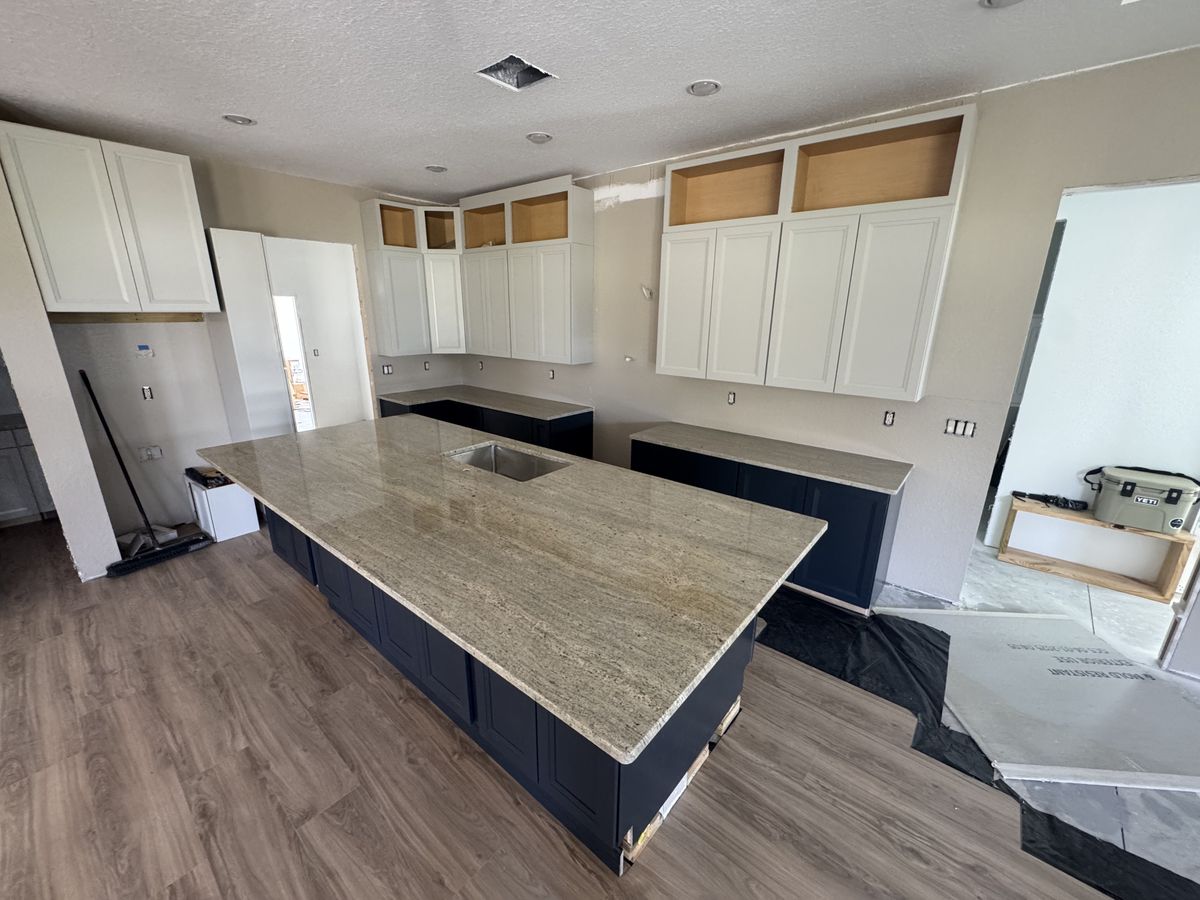 Natural Stone Countertop Installation for Supreme Stone in Ocala, FL