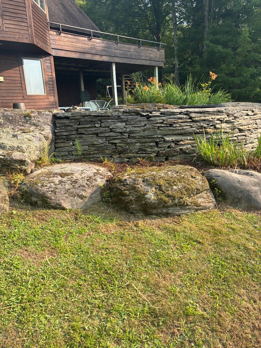 Patio Design & Construction for Vermont Custom Masonry, LLC in Chittenden County, VT