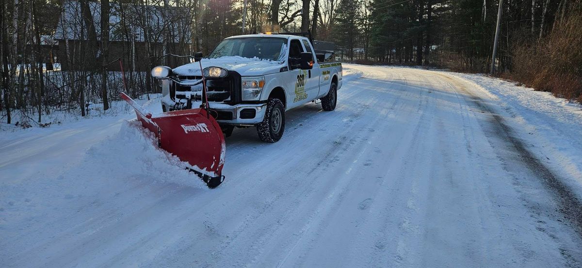Snow Plowing for 360 Outdoor Services in Lapeer, MI