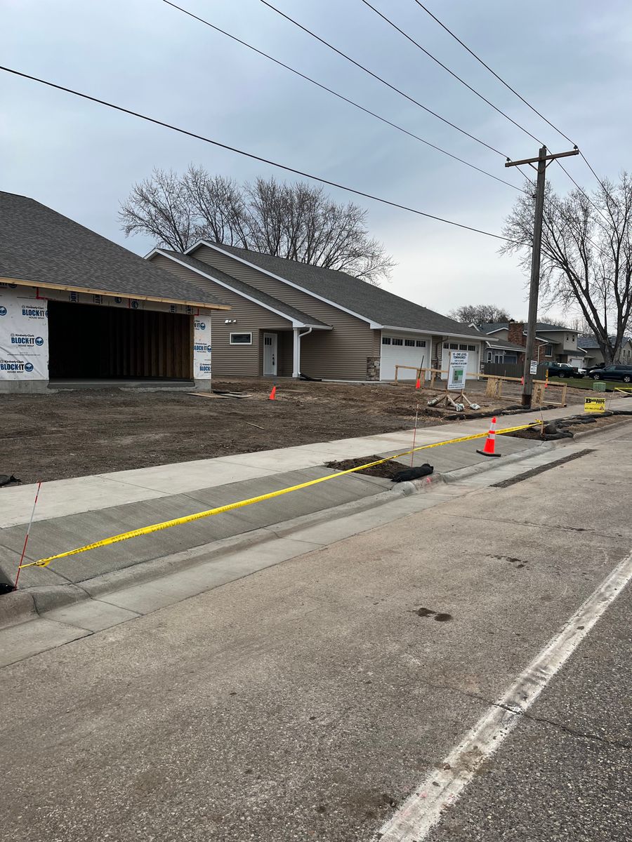 Concrete Slab Construction for CAIR CONCRETE & MASONRY LLC in Baldwin, WI