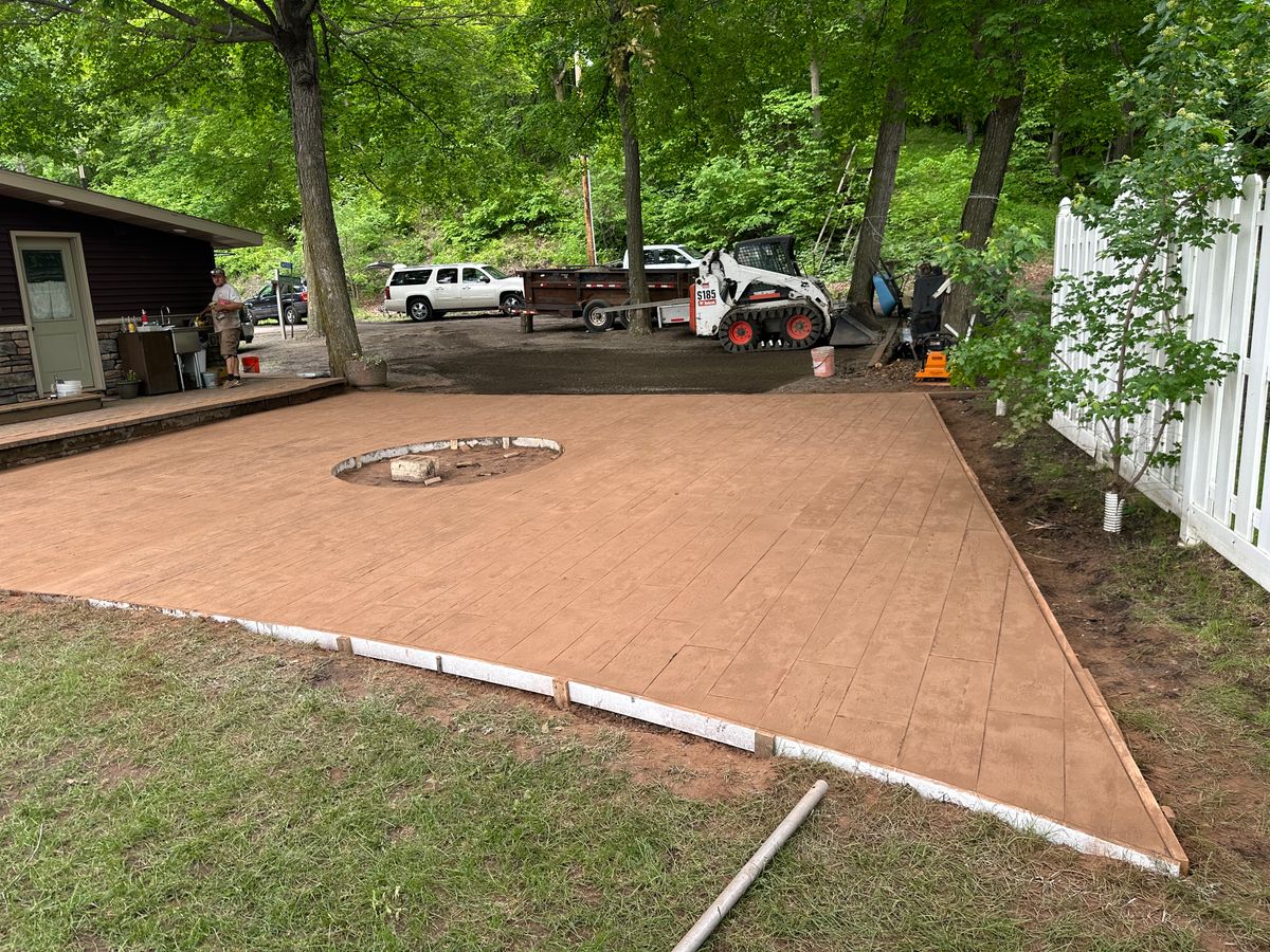 Patio Design & Installation for Karasch Concrete & Masonry in Sartell, MN