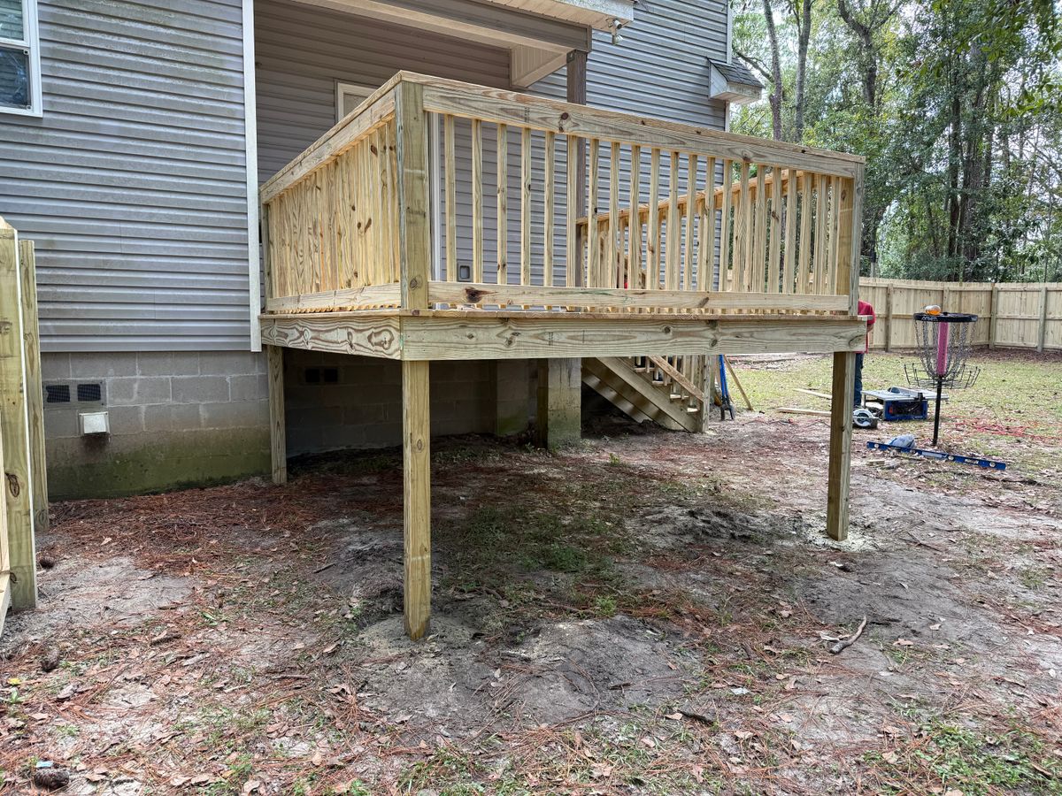 Deck & Patio Installation for American Privacy Fencing & More in Statesboro, GA
