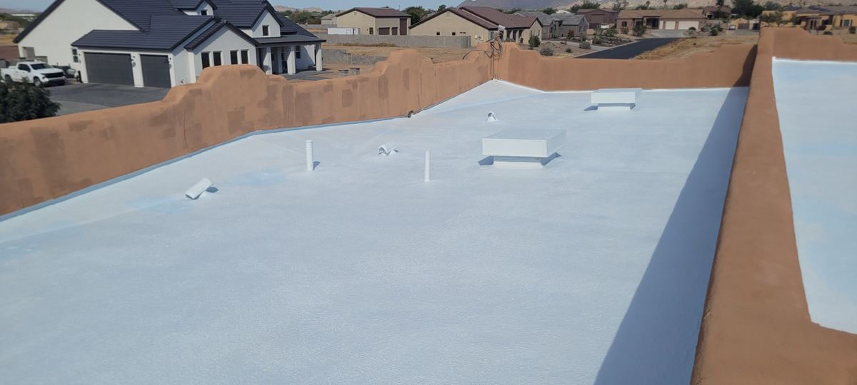 Flat Roof Application for Mr Painting Houses LLC in Laveen Village, AZ