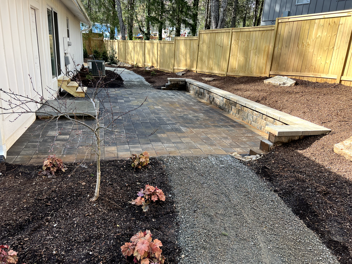 Retaining Wall Construction for Rescue Construction in Marietta, SC