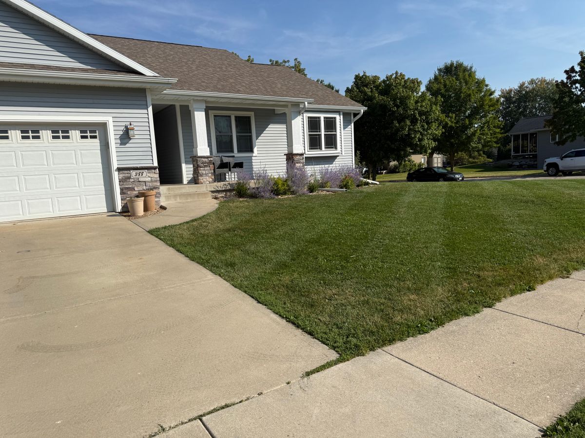 Mulch Installation for Perfect Lawn Solutions LLC in Marshall, WI