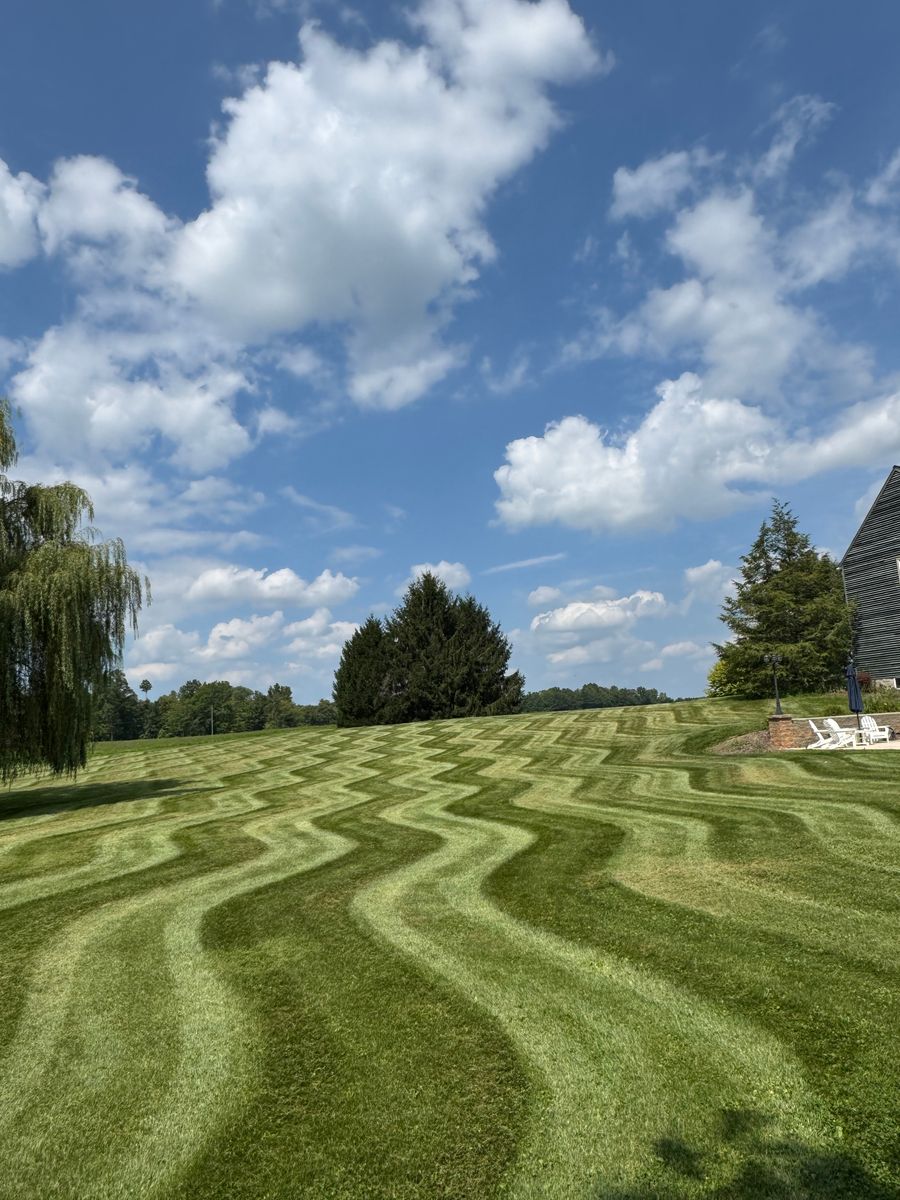 Lawn Maintenance for McKenzie's Landscaping in Shelby County, OH