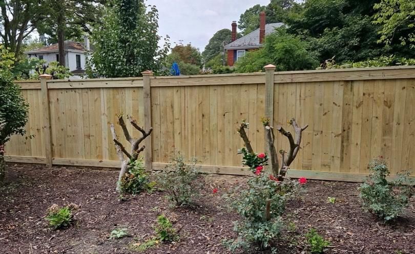 Wood Fencing for Tidewater Trim & Deck in Moyock, NC