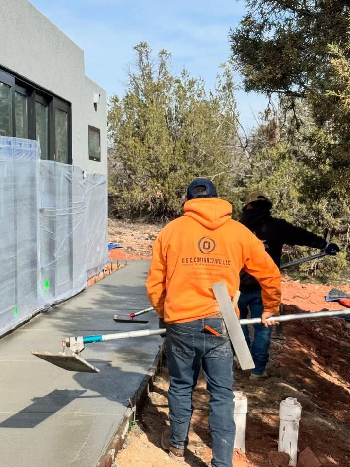 Patios for OSC Contracting LLC in Prescott, AZ