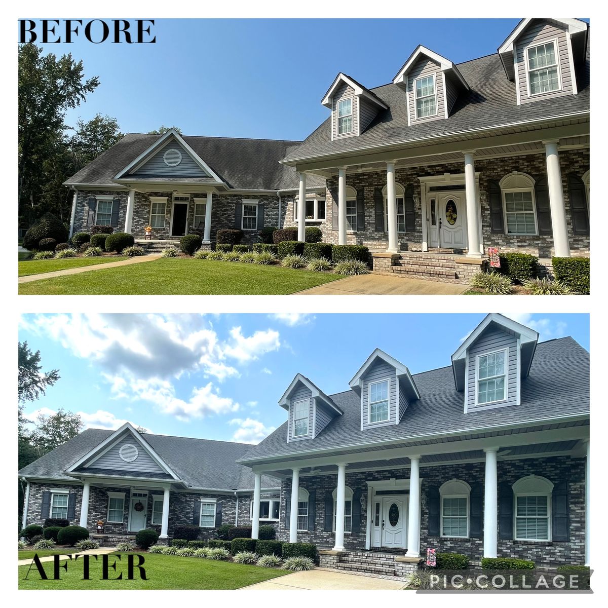 Roof Cleaning for Hydro Wash Exteriors LLC in Fayetteville, NC