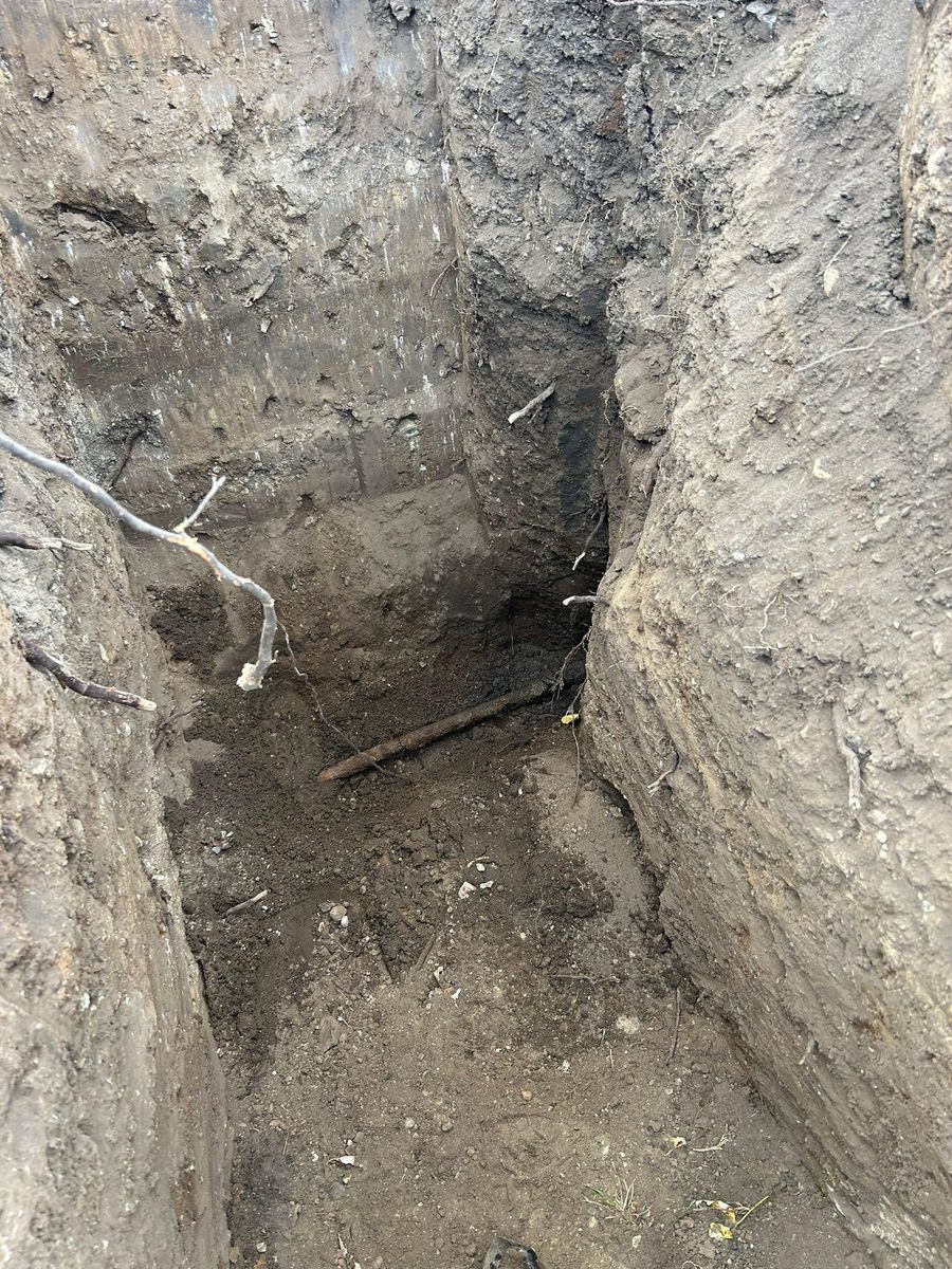 Trenching for Mike Wilcoxson Excavating & Well Drilling in Pierceton,  IN