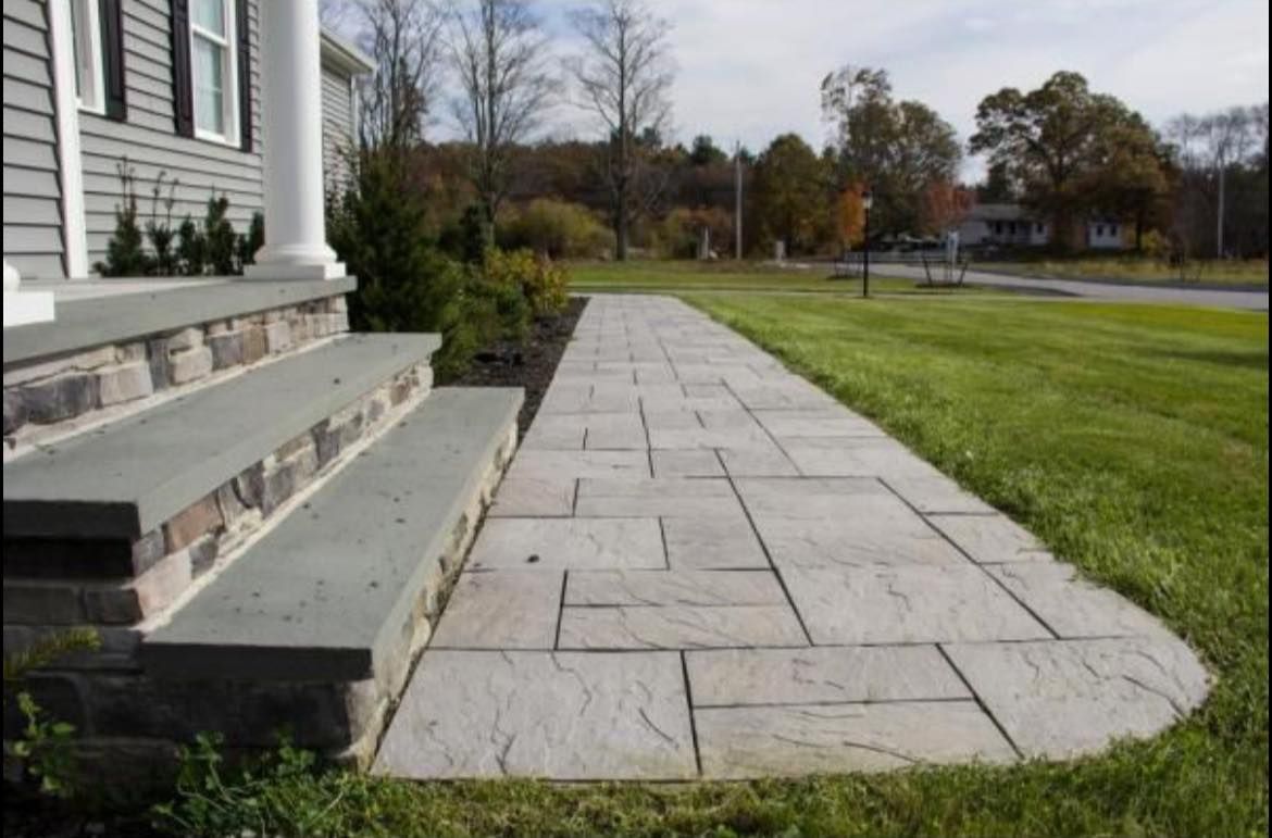 Patio Design & Construction for Smythe’s Stonework & Masonry in Buxton, ME