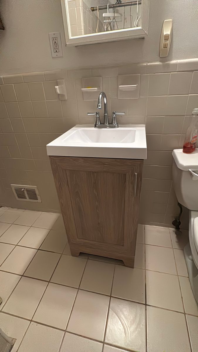 Bathroom Renovation for Sanchez Paint Pros in Frederick, MD