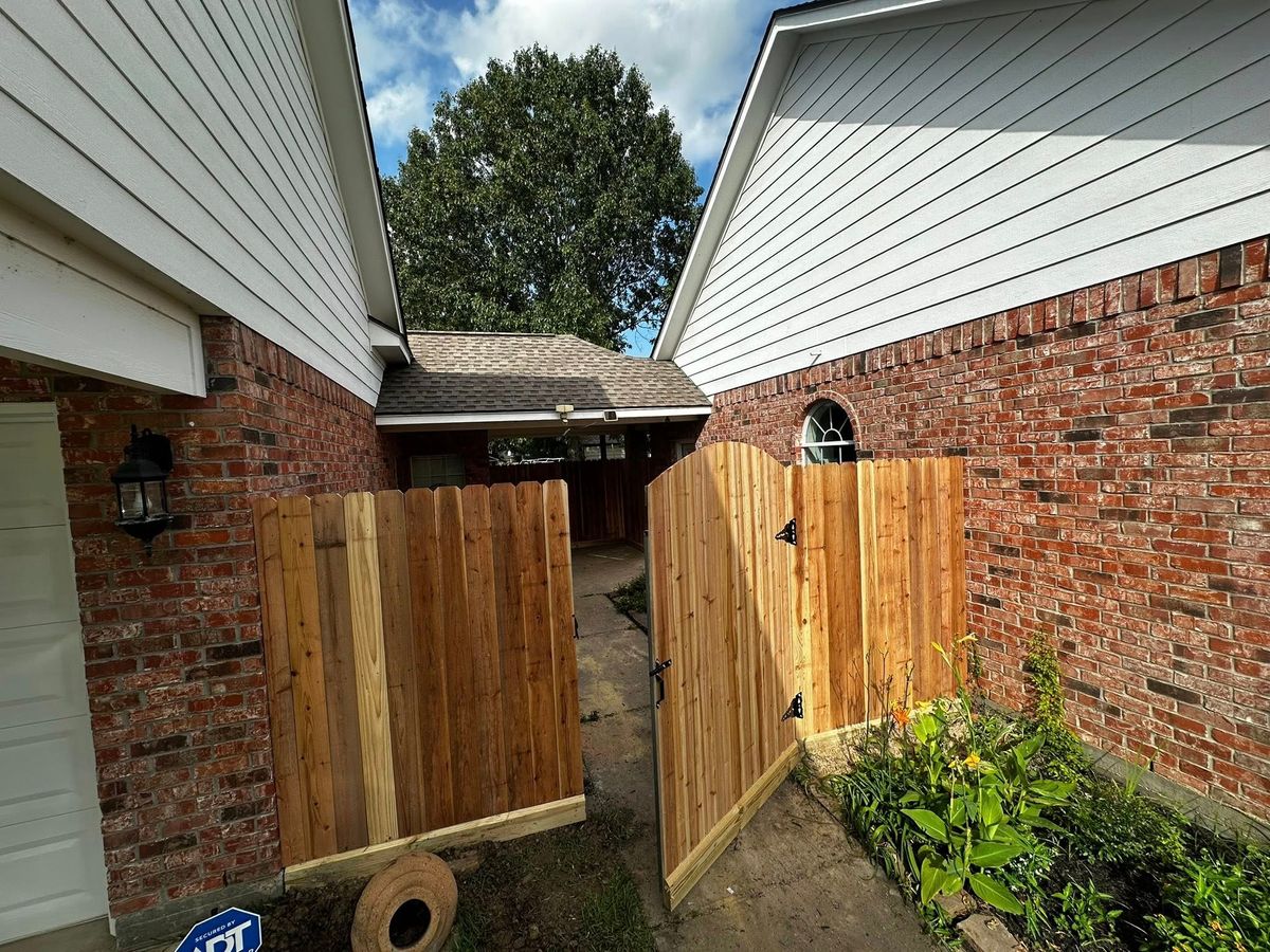 Fence Installation for Sosa Fence in Houston, TX