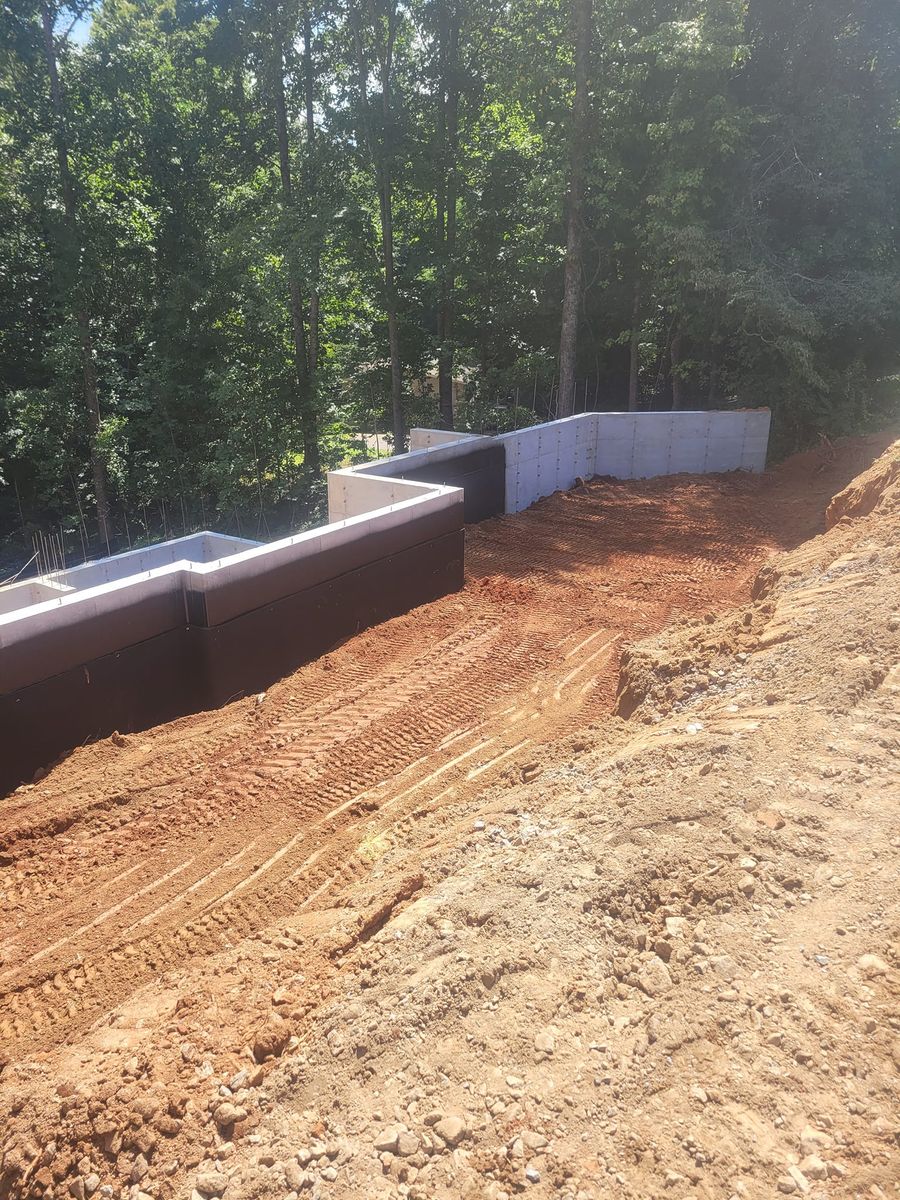 Foundation Digging for Bobcat Bob in Clermont, GA