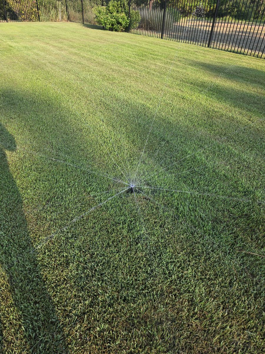 Irrigation System Install for Green Pastures Lawn Care in Bastrop, TX