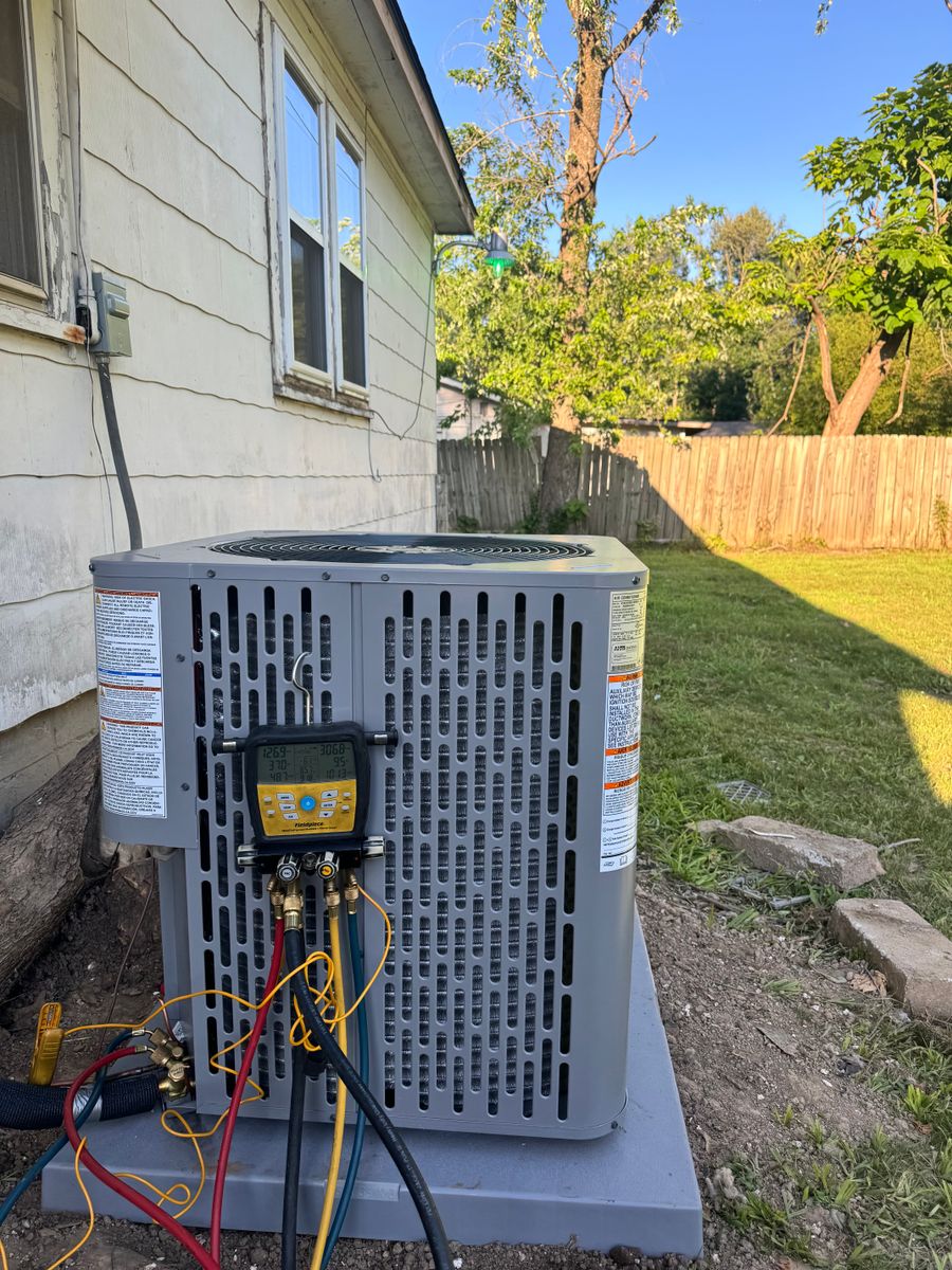 Residential HVAC Installation for Martin Heat and Air in Garfield, AR