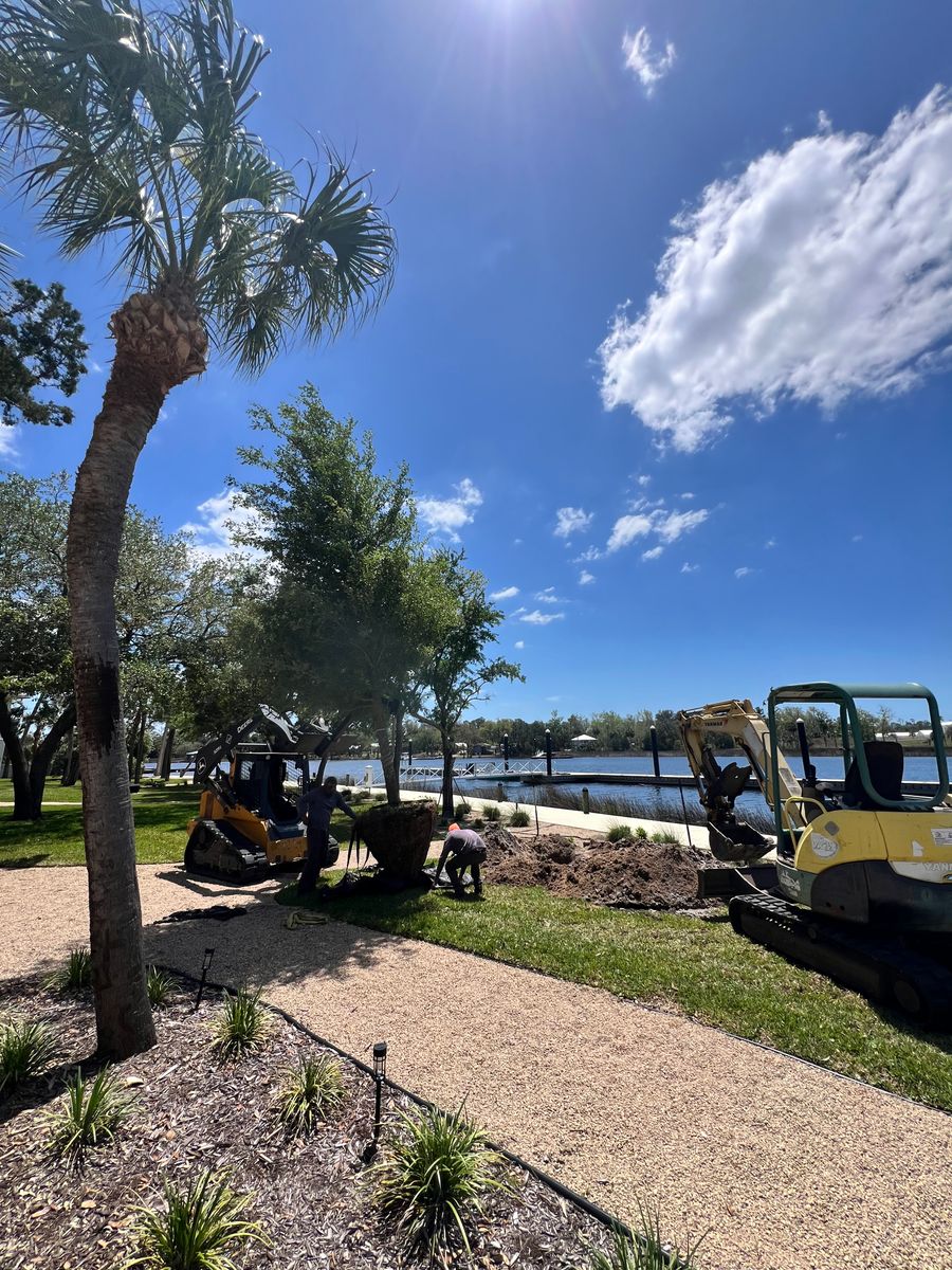 Landscape Design and Installation for Roberts Lawn & Landscape in Steinhatchee, FL