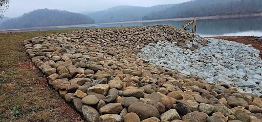 Rip Rap for Restoration Shoreline Norris Lake Rip Rap in Norris Lake, TN