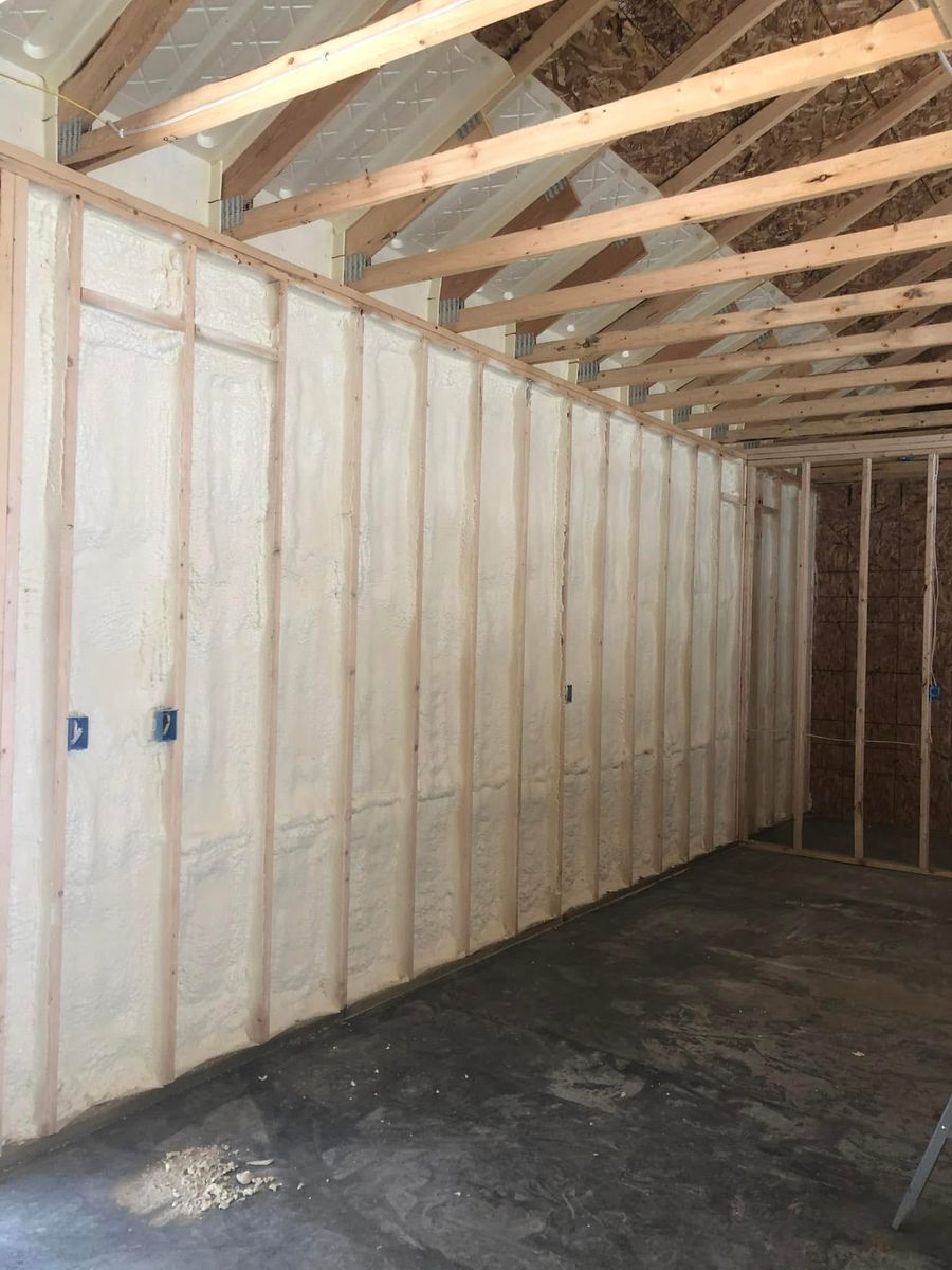 New Home Construction Spray Foam Insulation for Schwartz Spray Foam Services in Osseo, WI