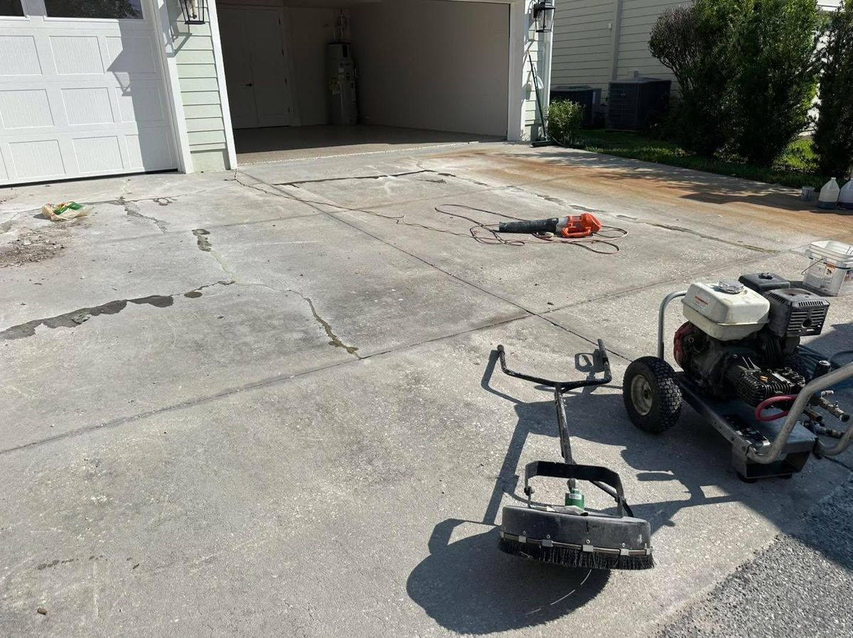 Decorative Concrete Overlays for Absolute Grey's LLC in Kissimmee, FL