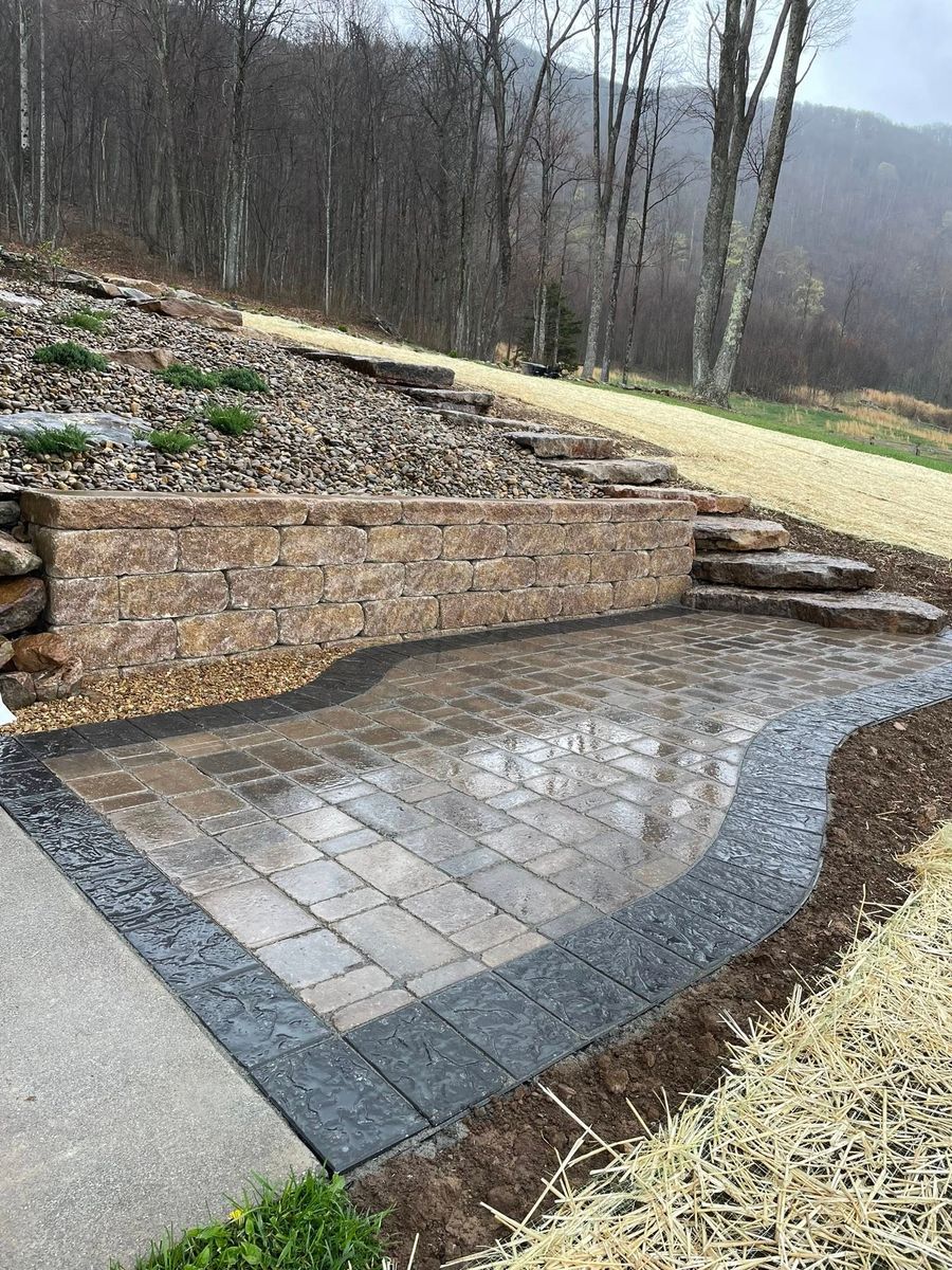 Hardscape Cleaning for Simmons Brothers Investments in Pounding Mill, VA