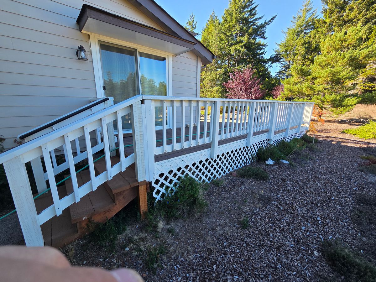 Deck Installation for BTC Construction in Florence, OR