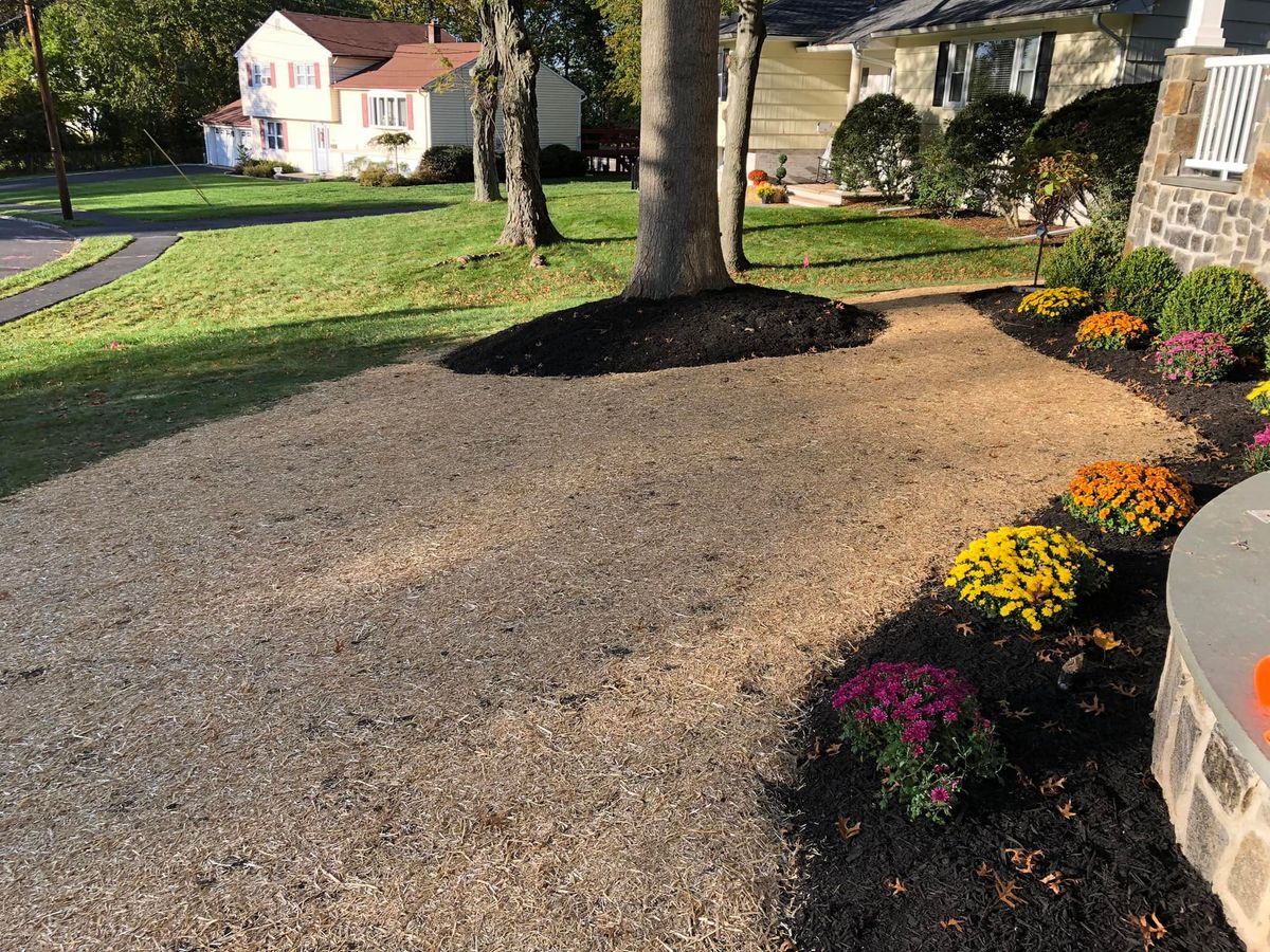 Mulch Installation for Castro Landscaping in Orange, NJ