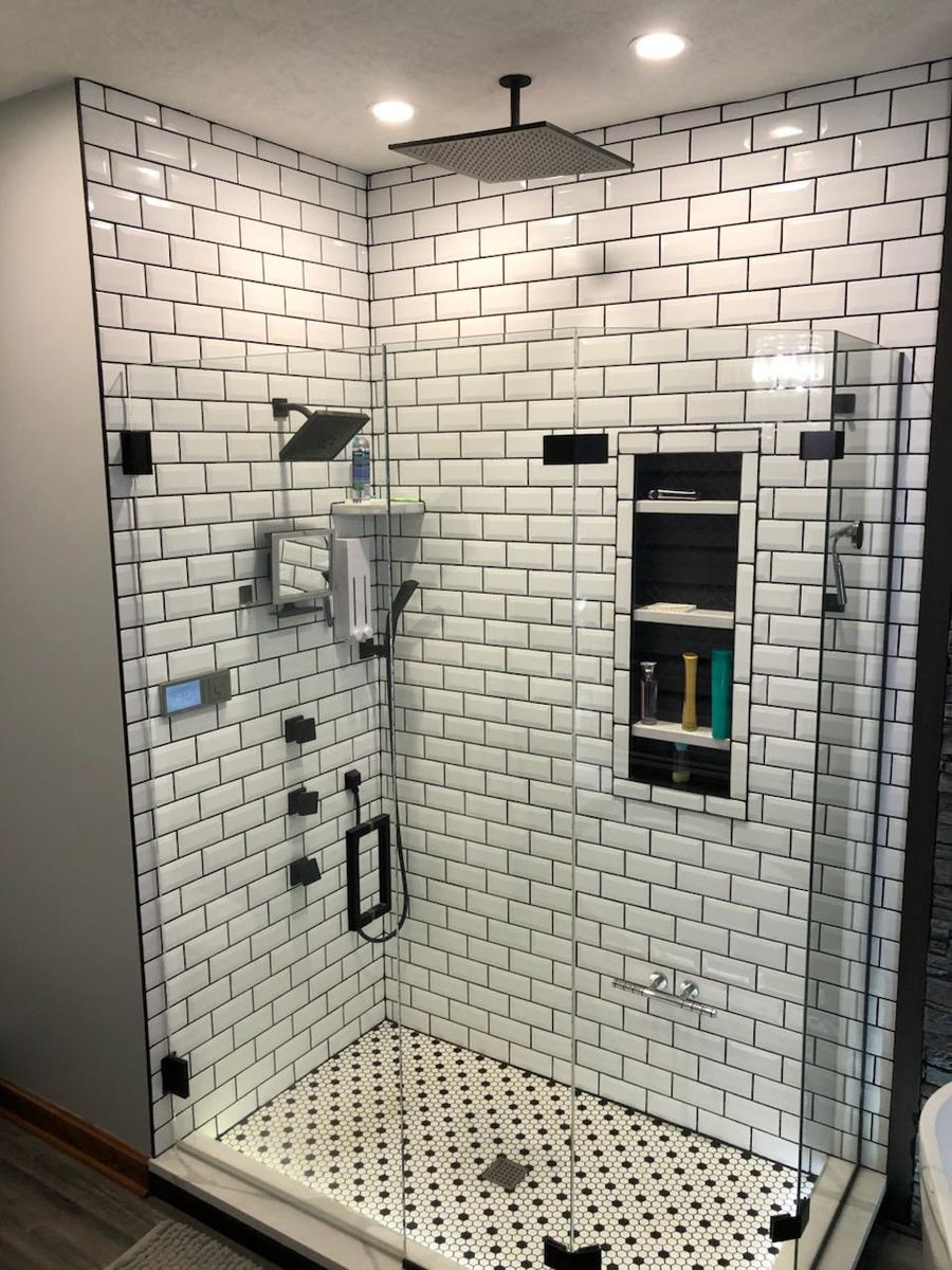 Tiling for David W Taylor Construction in Medina County, OH