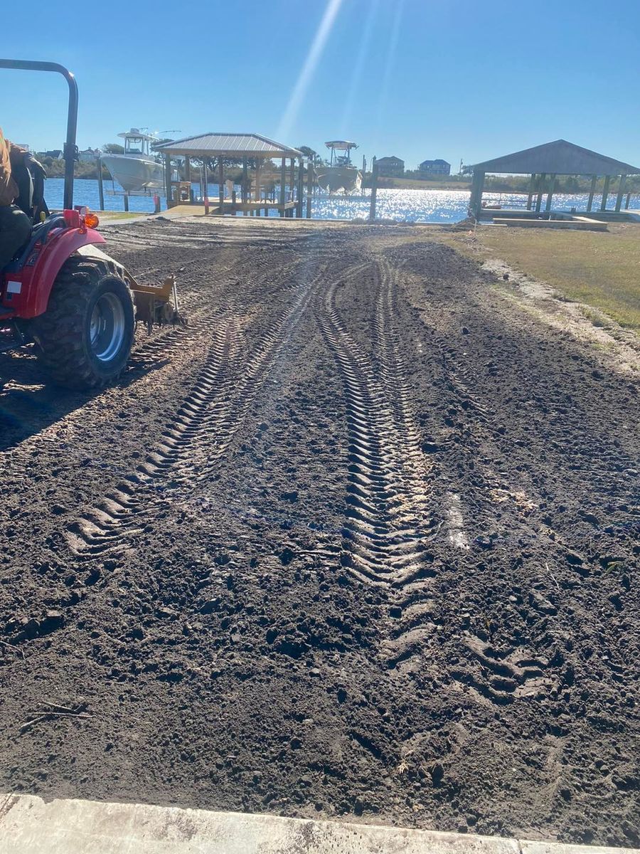 Excavation for Carolina Odd Jobs Inc. in Sneads Ferry, NC