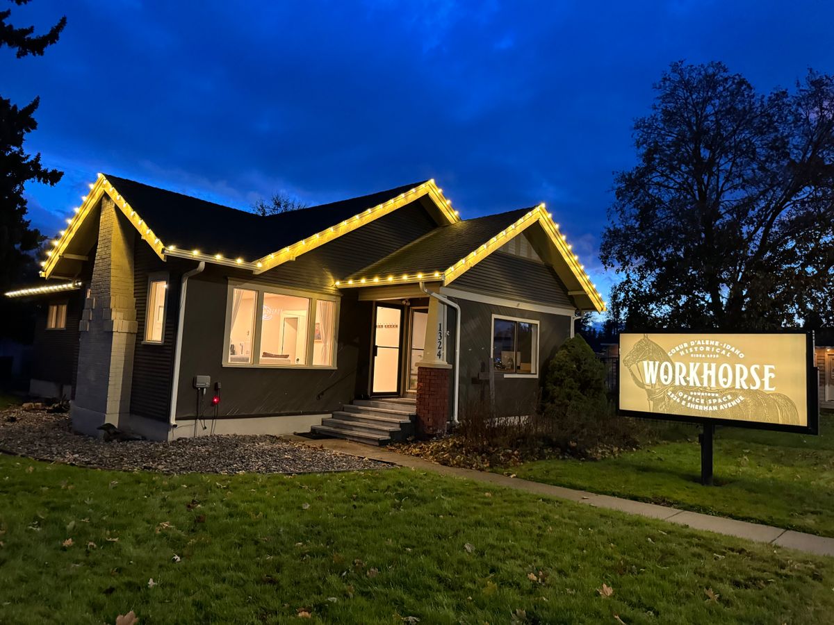 Christmas Lights for Swift Serve in Coeur d'Alene, ID