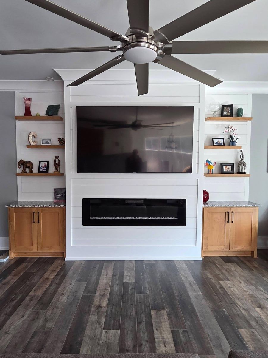 Built-Ins for Carolina Woodworks in Lyman, SC
