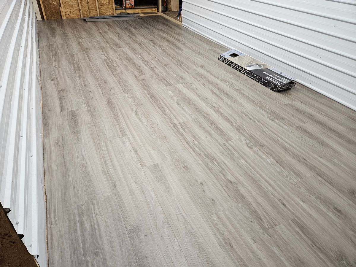 Floor Installation for AVance Flooring in Bridgman, MI