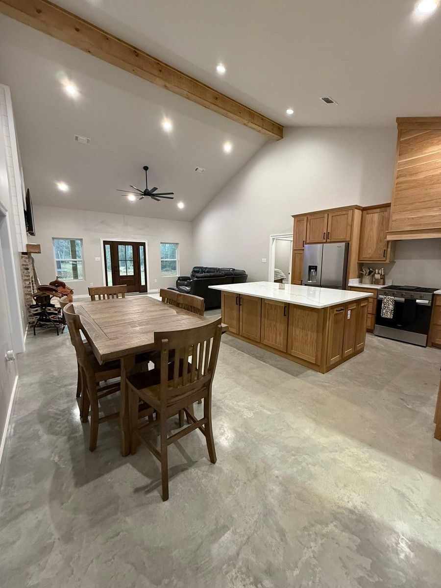 Interiors for H&M Construction Metal Buildings in Osyka, MS