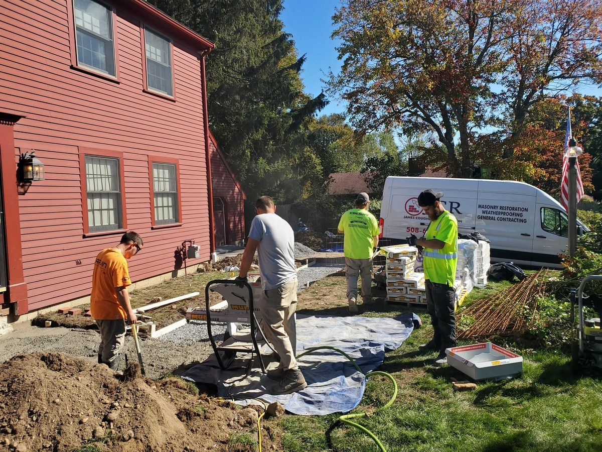 Brickwork for James T. Coughlan Restoration in Brockton, MA