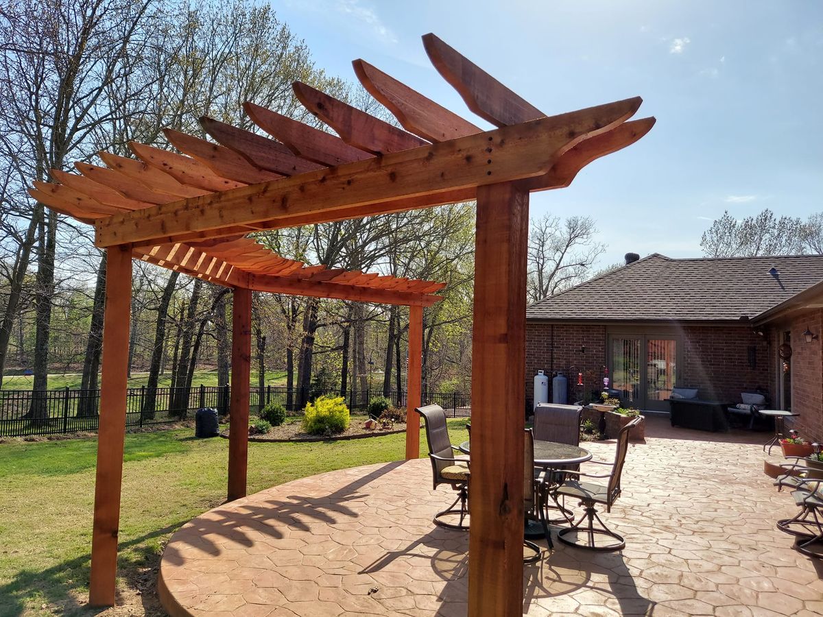 Pergolas for NWA Custom Decks & Builds in Bentonville, AR