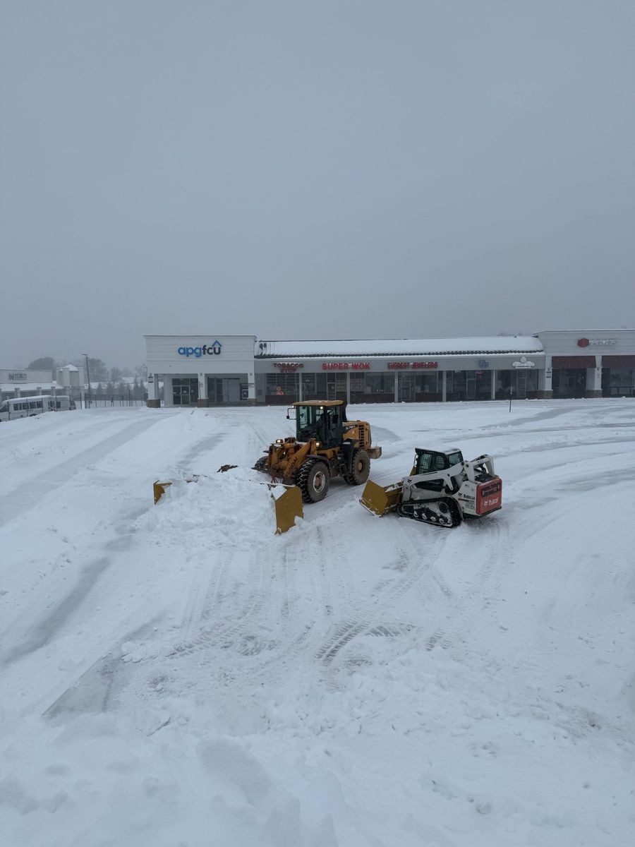 Site Grading for B.E. Contracting LLC in White Marsh, MD