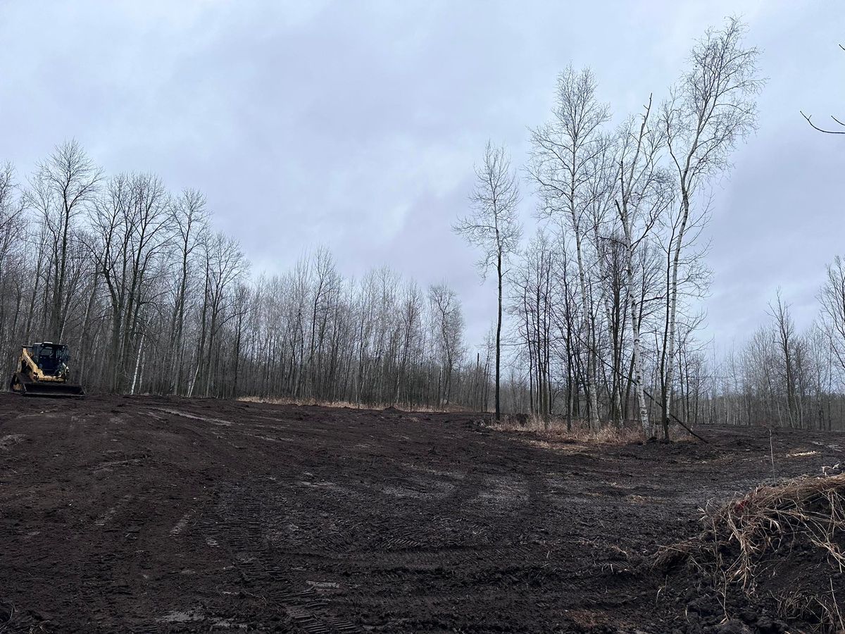 Site Preparation for B & M Land Management in Green Bay, WI
