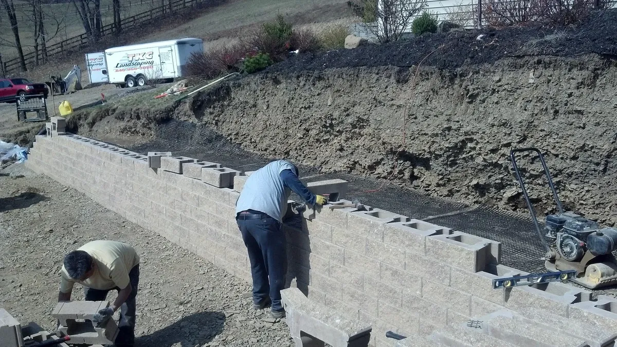 Hardscaping for TKC Landscaping in Middletown, NY