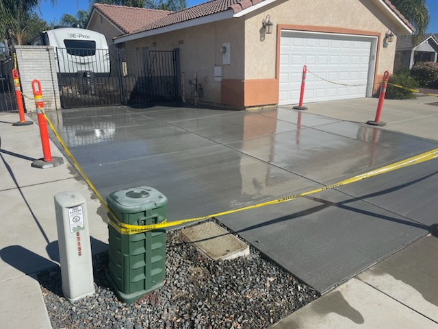 Concrete Slab Construction for David Cordrey Concrete Construction in Hemet, CA