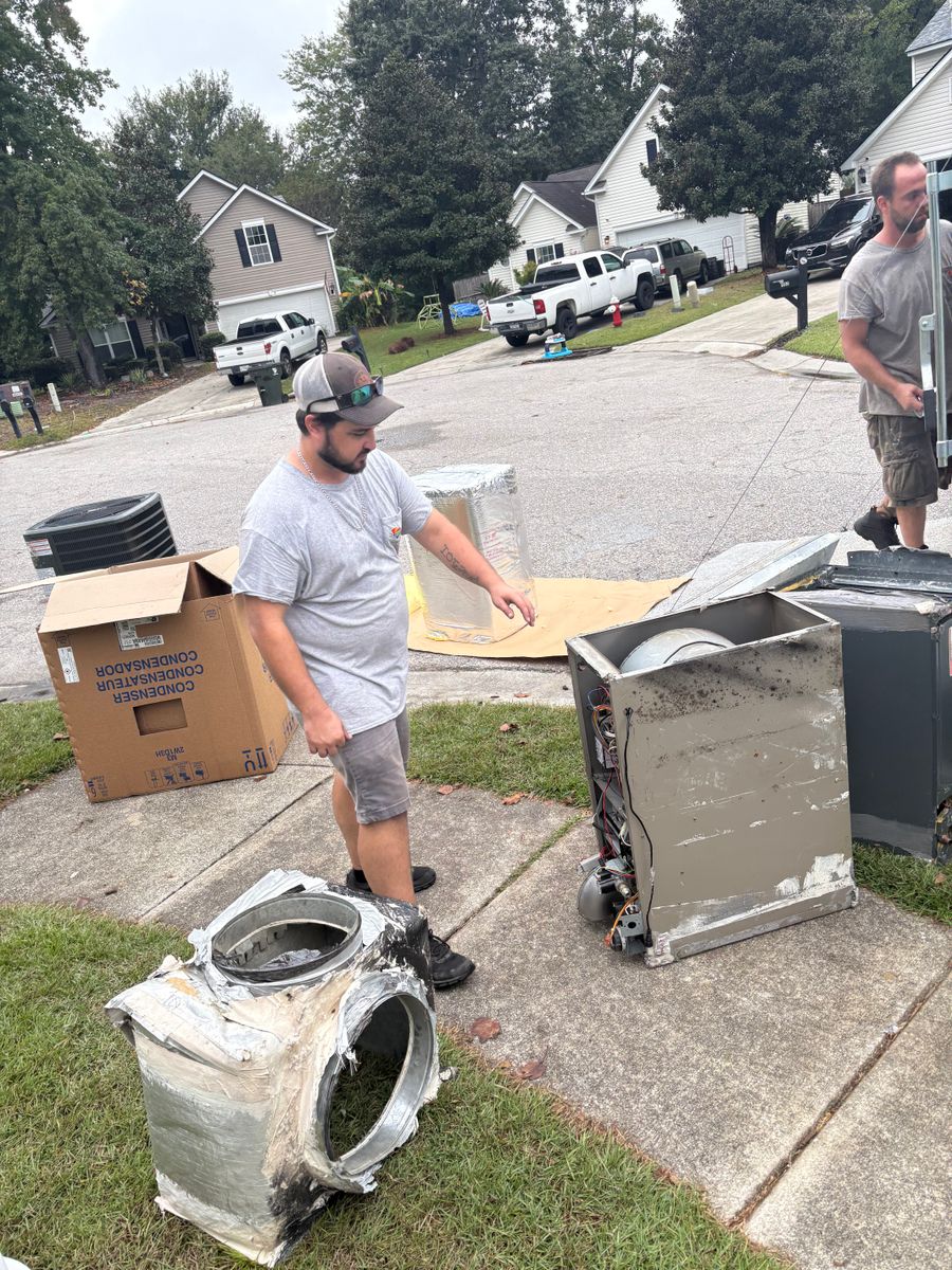 Installation of HVAC Systems for Big Country Mechanical in Charleston, SC