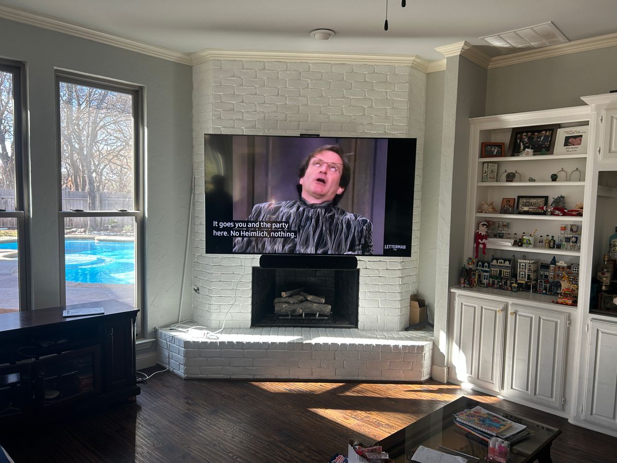 TV mounting for Light It Up AV and Turf in Keller, TX