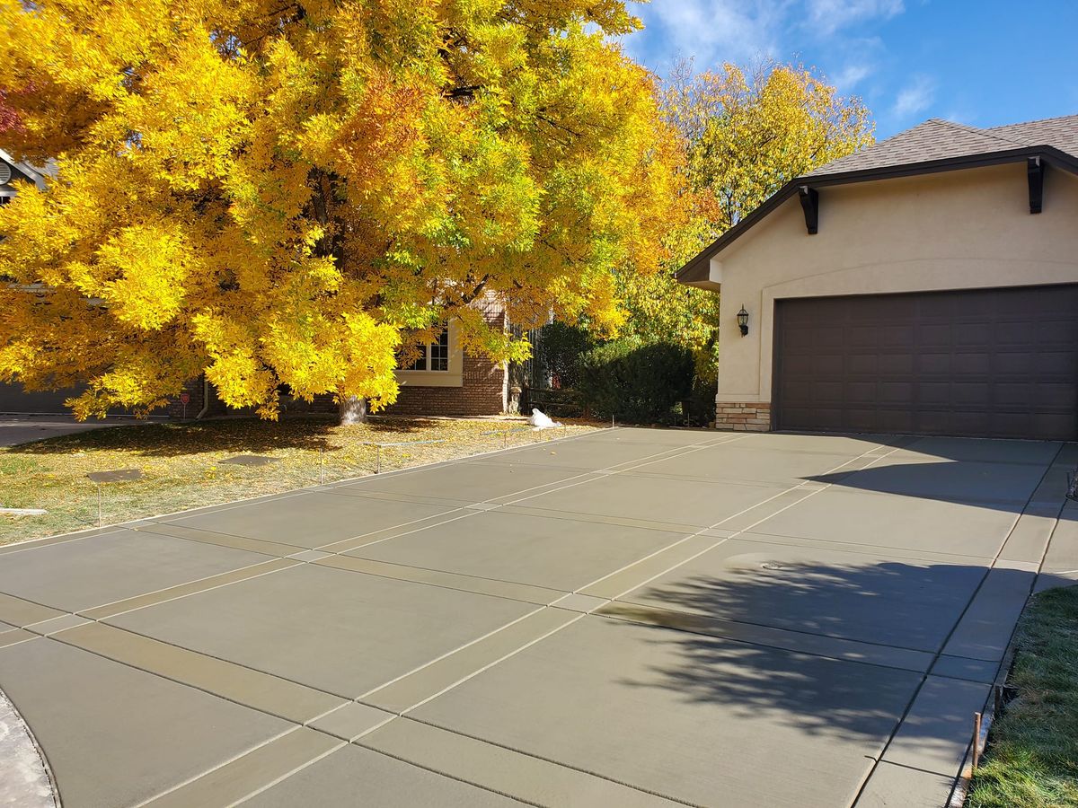 Concrete Slab Construction for Bazaldua Productions LLC. in Fort Collins, Colorado